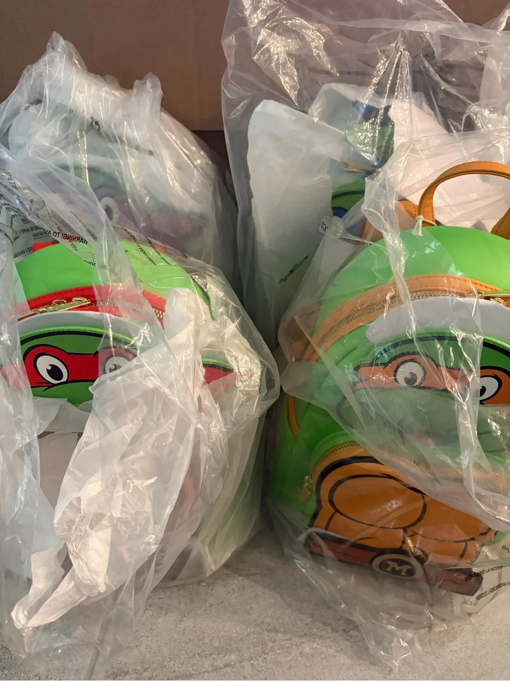 Loungefly Teenage Mutant Ninja Turtles collection! All 4